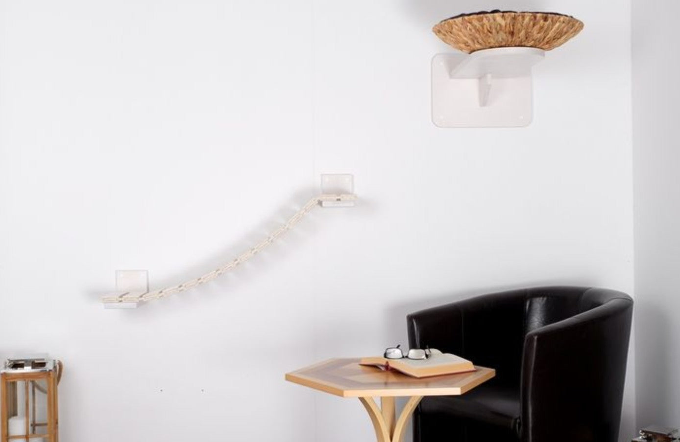 Kletter Set: Hängebrücke und Wandschale