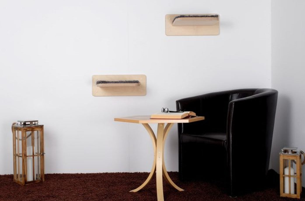 Kletter-Set: Zwei Liegeplatten als Aufstiegshilfe