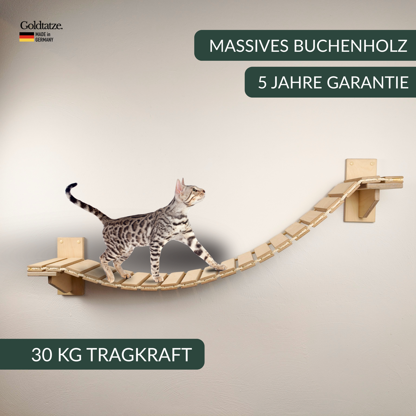 Wand-Set Hängebrücke